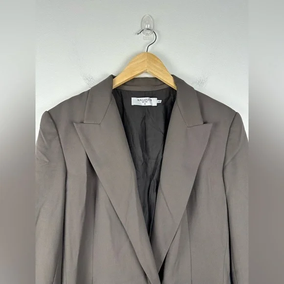 MM LaFleur Gaia Jacket Wool Blazer Sharkskin Women’s Sz 16
